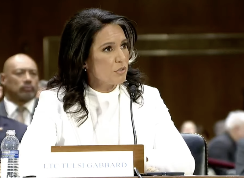 Senate narrowly confirms Tulsi Gabbard to lead national intelligence